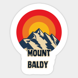 Mount Baldy Sticker